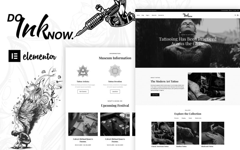 Doinknow - Tema WordPress Salon Tato