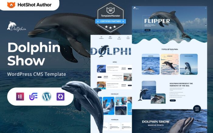 Dollphin - Dolphin Show WordPress Elementor Theme