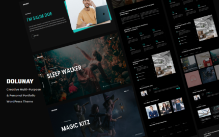 Dolunay - Tema WordPress Portofolio Pribadi & Serbaguna yang Kreatif