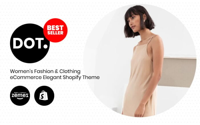 DOT. - Tema Shopify Elegan untuk eCommerce Busana & Pakaian Wanita