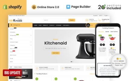 Dream Kitchen Store Shopify Theme