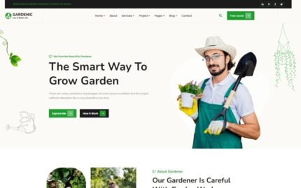 Dreamhub Gardening and Plantation HTML5 Template