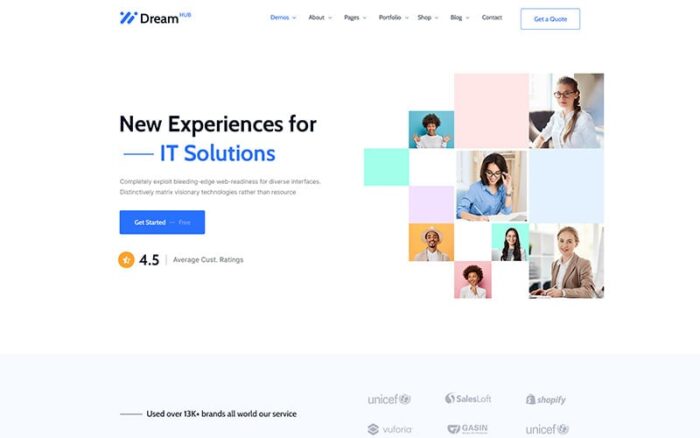 Dreamhub IT-solution HTML5 Template