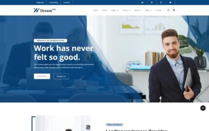 DreamHub - Workspace-Company HTML5 Template