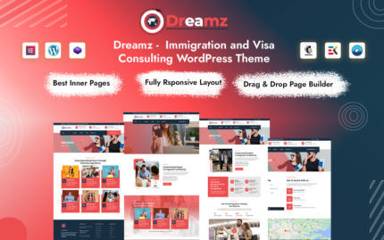 Dreamz - Immigration and Visa Consulting WordPress Theme