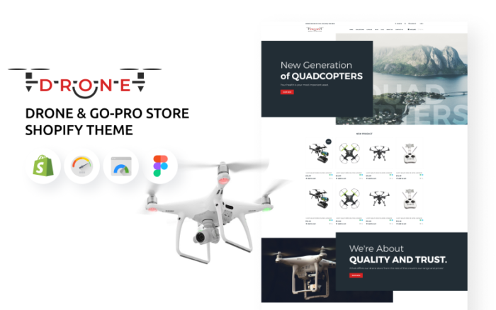 Tema Shopify Toko Drone & Go-pro