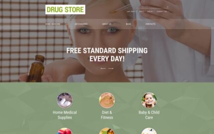 Drug Store PrestaShop Theme