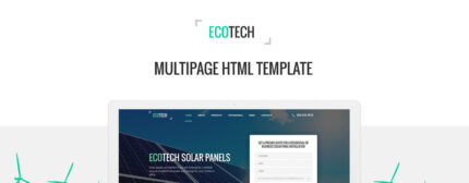 Ecotech - Template Halaman Arahan HTML5 Energi Surya - Fitur Gambar 1