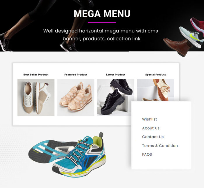 Sneakers Responsive World–Sepatu Olahraga–Sepatu Toko Shopify 2.0 - Fitur Gambar 8