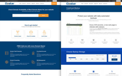 Closter WHMCS dan Template HTML - Fitur Gambar 1