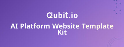 Qubit - Template Situs Web Platform AI - Fitur Gambar 1