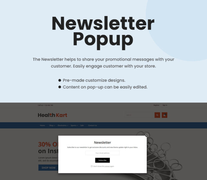 Healthkart – Tema PrestaShop Responsif Serbaguna - Fitur Gambar 8