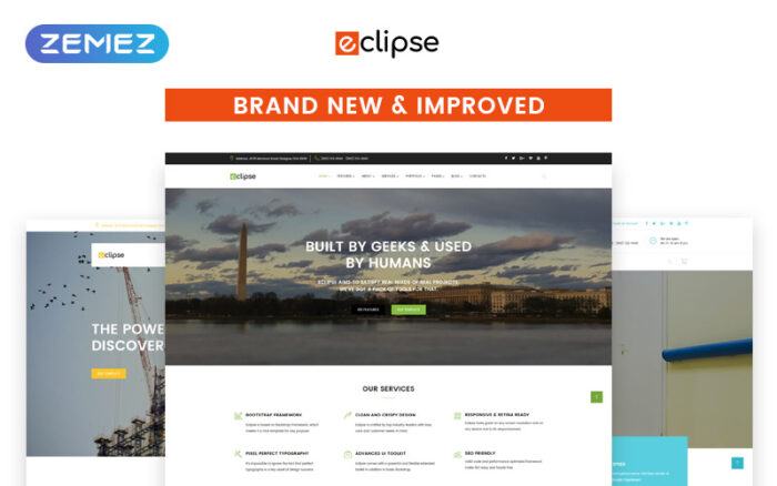 Eclipse - Template Situs Web Serbaguna