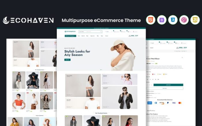 Ecohaven - Template HTML eCommerce Serbaguna