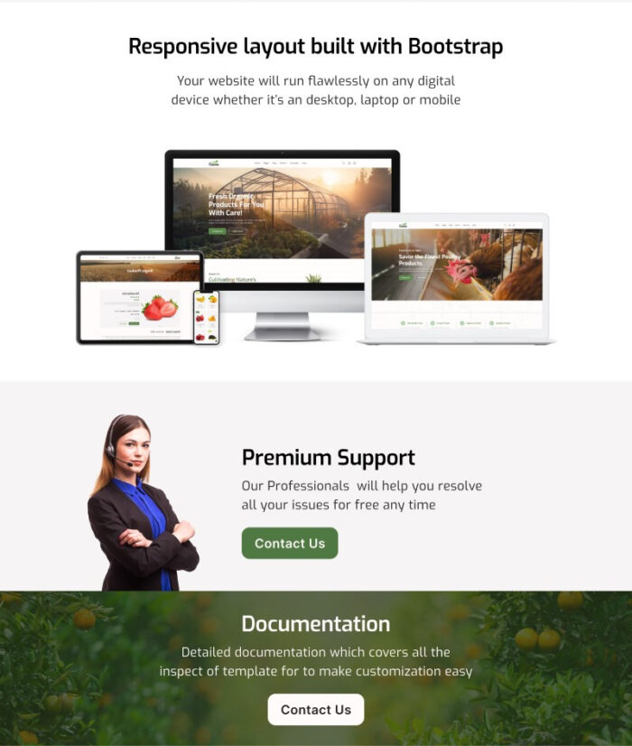 Petani - Template Situs Web HTML5 Pertanian Organik - Fitur Gambar 5