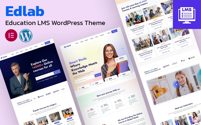 Edlab - Tema WordPress LMS Pendidikan