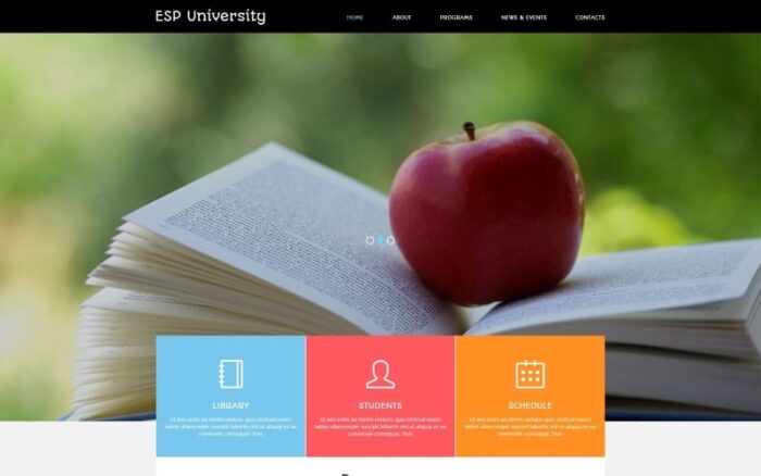 Template Joomla Pusat Pendidikan