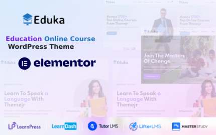 Eduka - Tema WordPress Pendidikan & Kursus Online