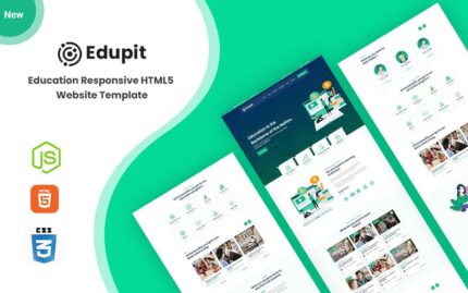 Edupit - Education Responsive HTML5 Website Template