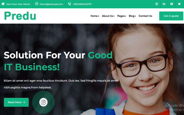 Edutep -  Kingdergarden School and University WordPress theme