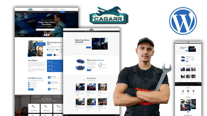 Tema WordPress Cagaar Mechanics Car Repair - Fitur Gambar 1