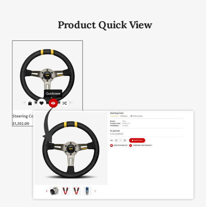 Autoelite - Template Opencart untuk Penjual Mobil, Motor, dan Suku Cadang Mobil - Fitur Gambar 5