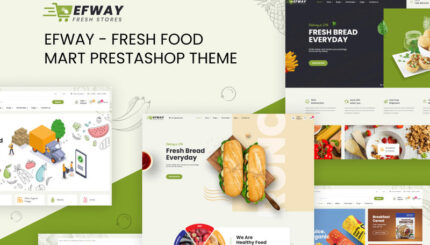 Tema Prestashop Organic Elementor - Fresh Food Mart - Fitur Gambar 1