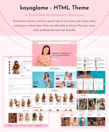 Kayaglame - Template HTML eCommerce Serbaguna - Fitur Gambar 1