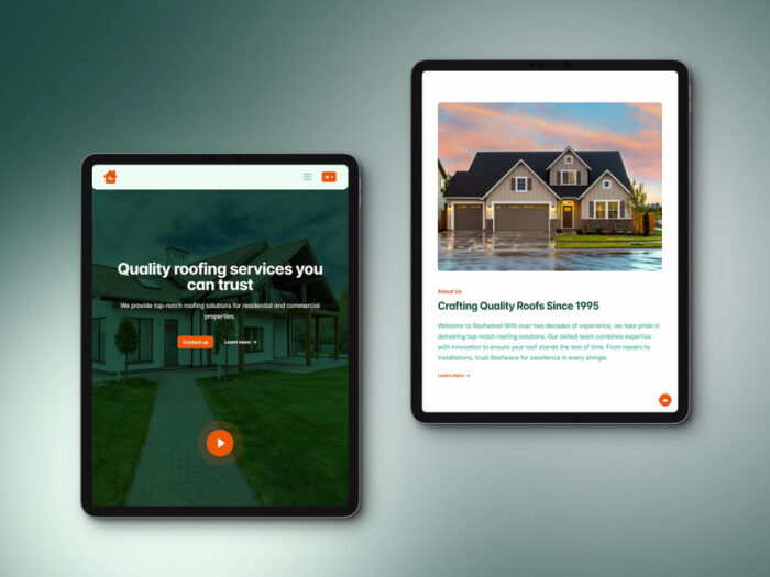 Roofwave - Template Situs Web HTML Solusi Atap Terbaik Anda - Fitur Gambar 3