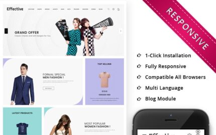 Effective - The Fashion Store Responsive OpenCart Template