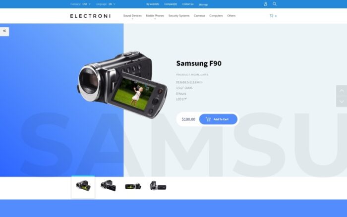 Electroni - Tema PrestaShop Perangkat Elektronik