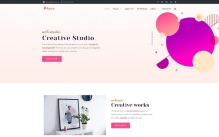 Elegacy - Creative WordPress Elementor Theme