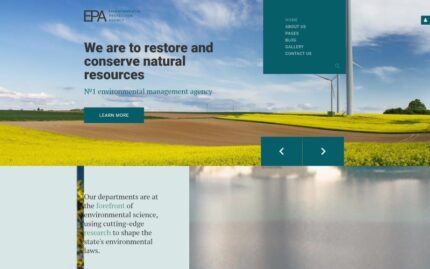 EPA - Template Situs Web Kreatif Lingkungan