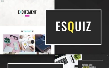 Esquiz - Tema WordPress Studio Desain