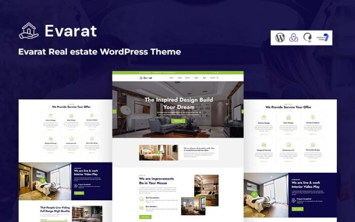 Evarat - Tema WordPress untuk Properti