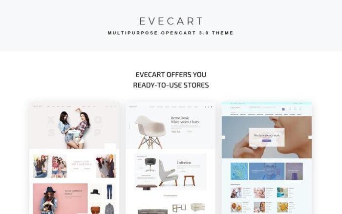 Evecat - Template OpenCart Toko Serbaguna Fashion yang Menakjubkan