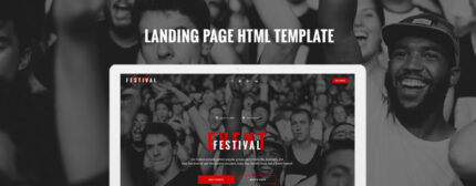 Acara Festival - Template Halaman Arahan HTML5 Responsif - Fitur Gambar 1