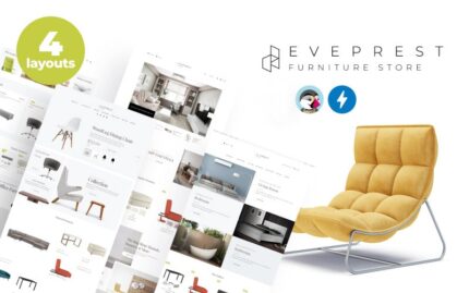 Eveprest Furniture 1.7 - Tema PrestaShop Toko Mebel