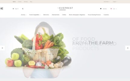 Eveprest - Tema PrestaShop Supermarket