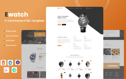 Ewatch - Multipurpose eCommerce HTML