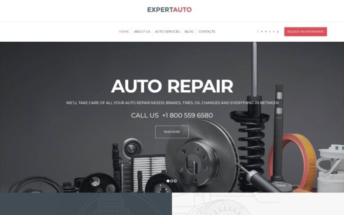 ExpertAuto - Tema WordPress Mekanik