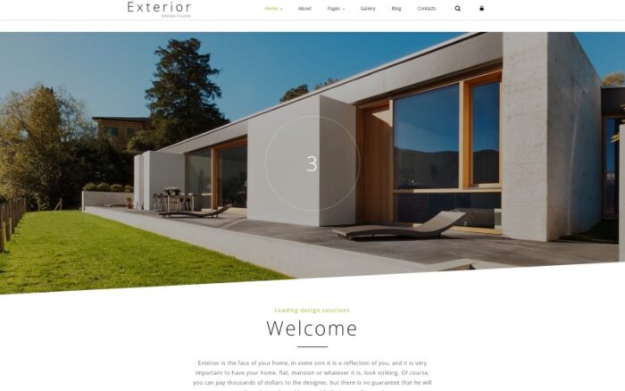 Template Joomla Studio Desain Eksterior