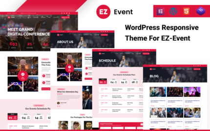 EZ Event: Tema WordPress Perencanaan Acara yang Elegan