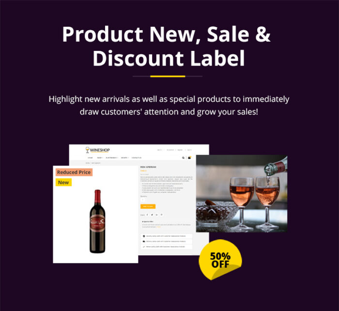 WineShop - Tema Prestashop Toko Anggur Premium - Fitur Gambar 4