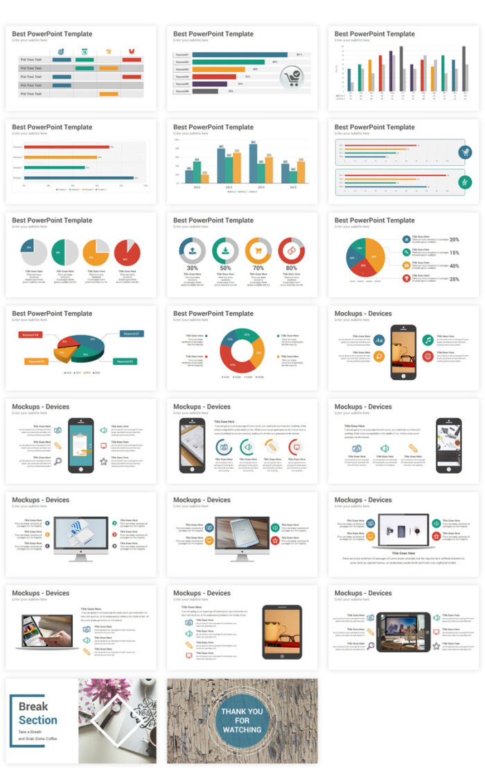 Template PowerPoint Paket Bisnis - Fitur Gambar 25