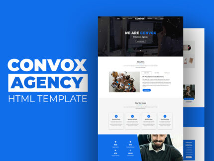 Convox - Template HTML Agensi Bisnis - Fitur Gambar 1