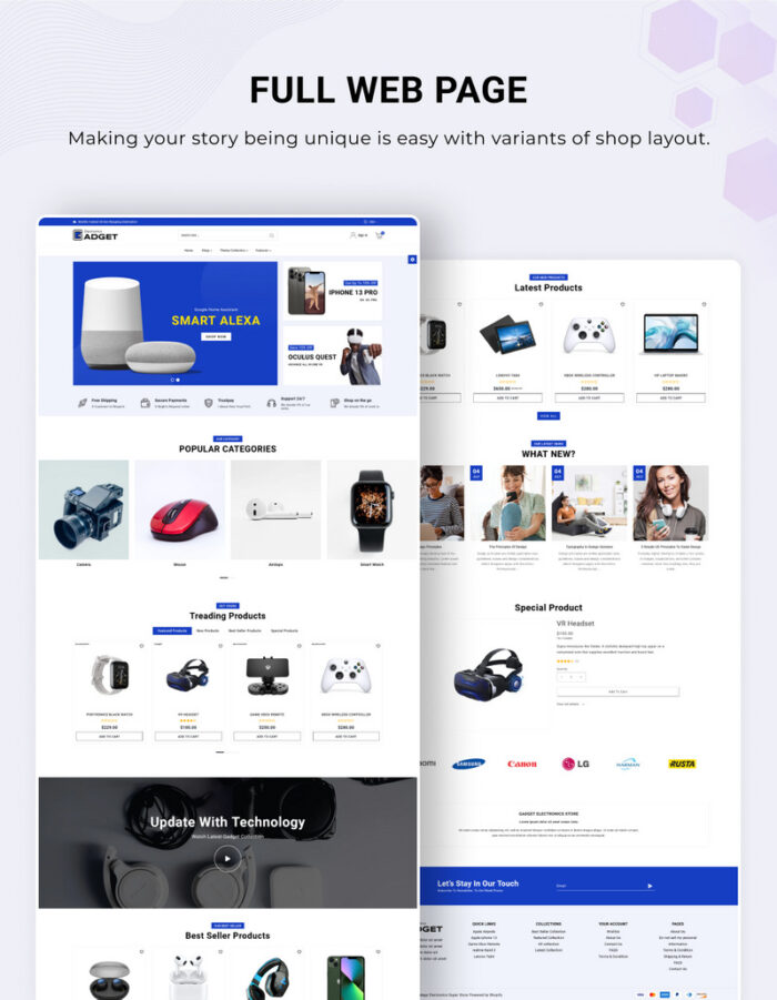 Gadget - Mega Electronics Shopify 2.0 Mega Premium Theme - Fitur Gambar 3