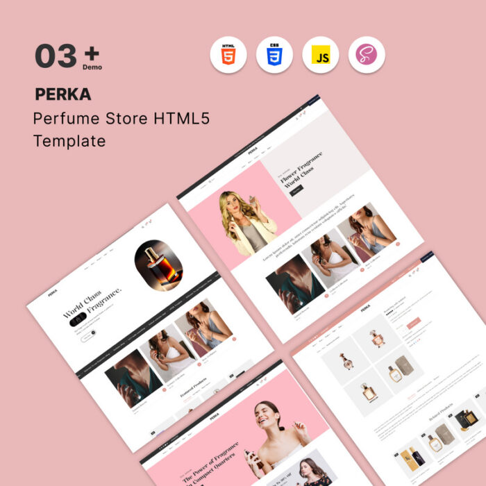 Perka - Template HTML5 Toko Parfum - Fitur Gambar 1