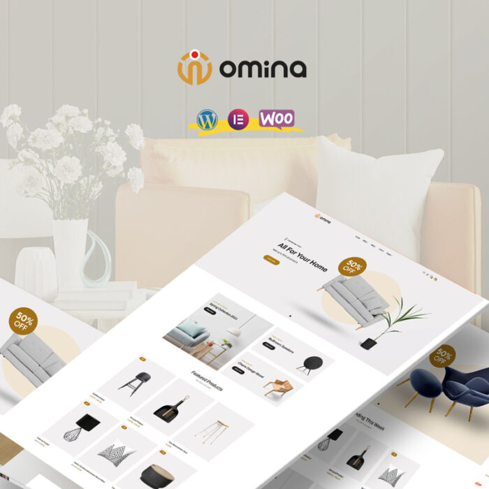 Omina - Tema Furnitur WooCommerce - Fitur Gambar 1