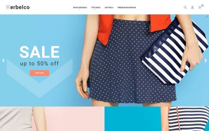 Fashion & Handbags Magento 2 Theme Magento Theme